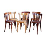Lot 6 Baumann bistro chairs and other mixed