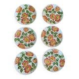 Assiettes à fleurs Selency x Monoprix Croisé Laroche