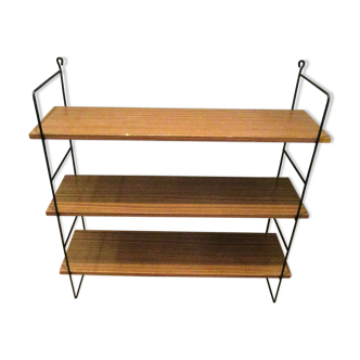 Étagère vintage type string années 50-60