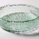 Centre de table en verre recyclé vert de Géorgie, Italie années 1970