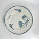 Round plate model "Carnation", KG Lunéville, ironstone, 19th century