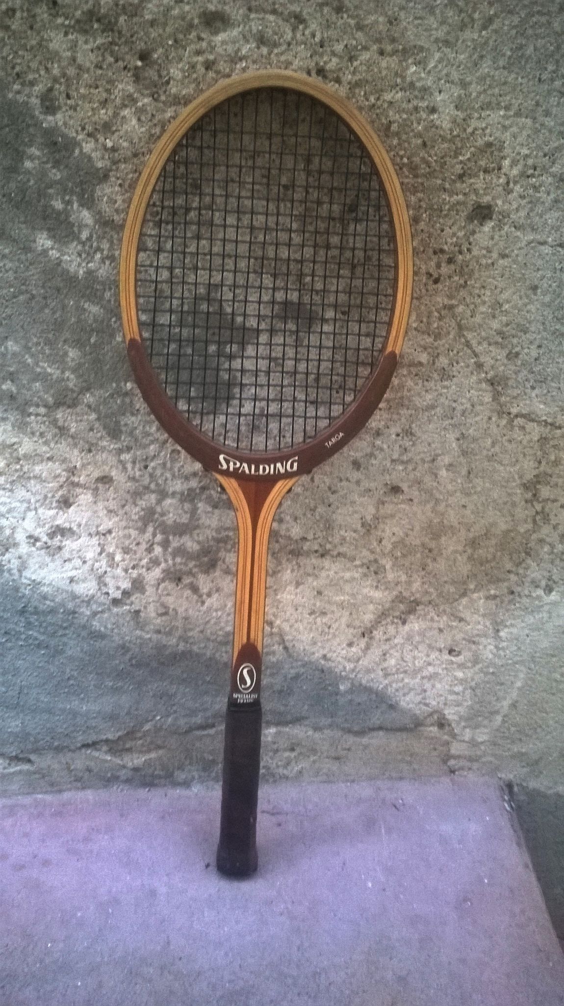 Vintage tennis racket