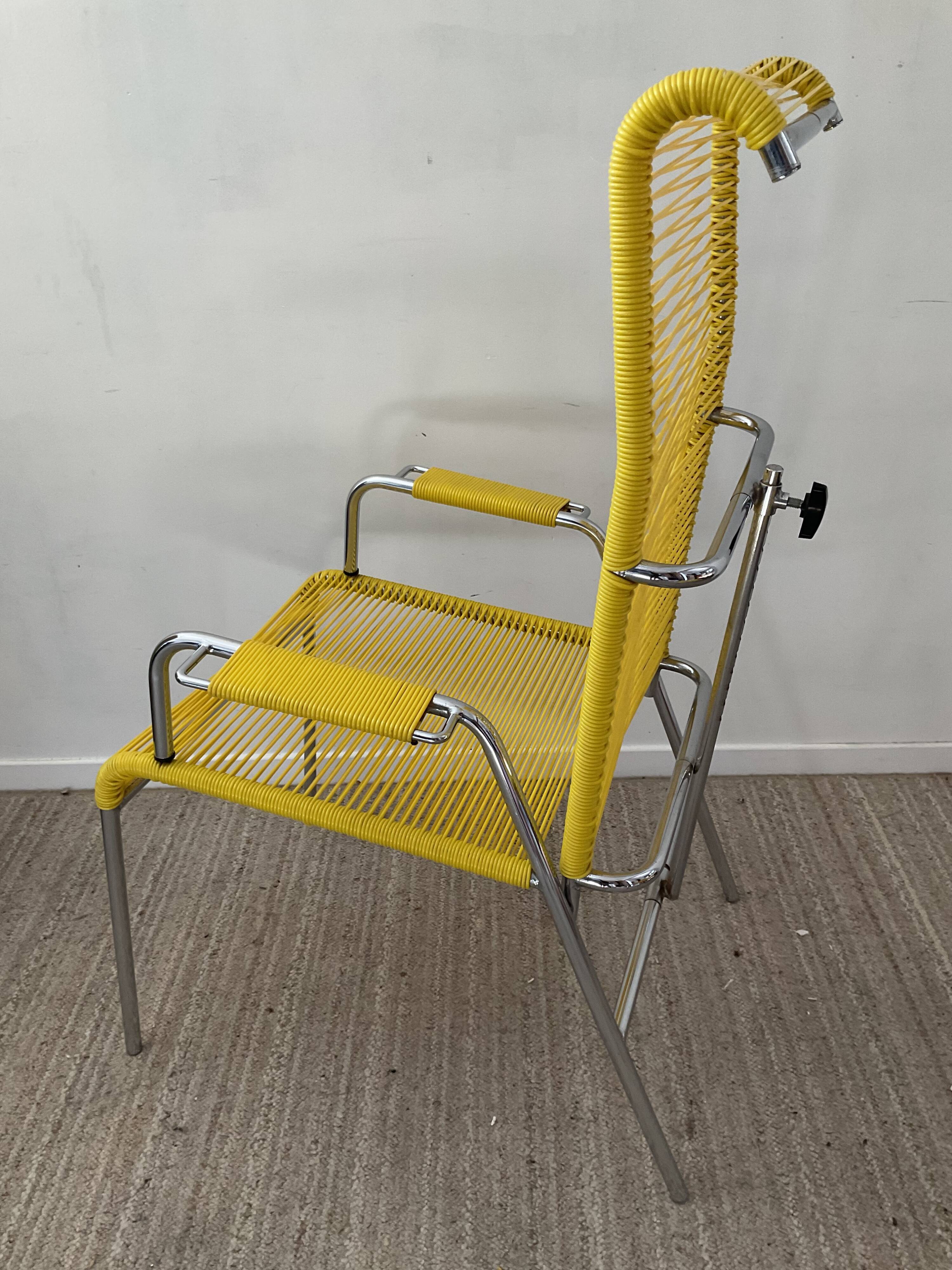Set armchair relax scoubidou and ottoman sound of the 60s