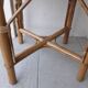 2 tables basses en rotin