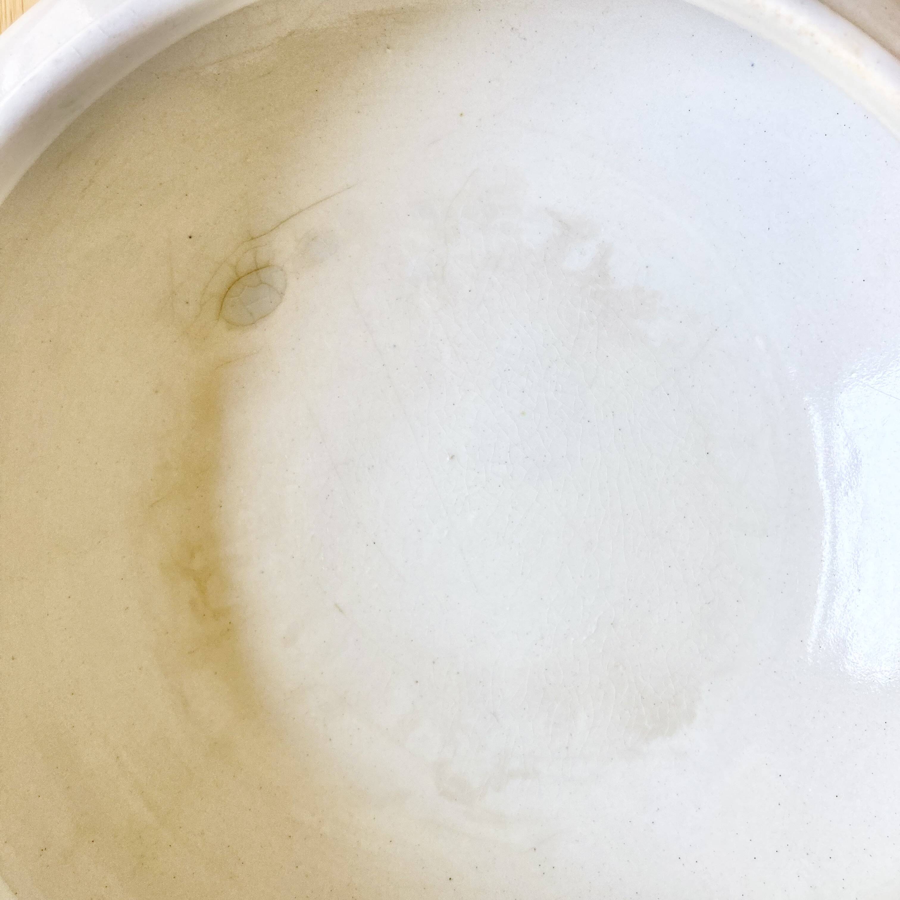 19th century "opaque Gien" iron clay tureen