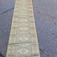 Long Persian Wool Runner Rug Burgundy Blue 70x240cm