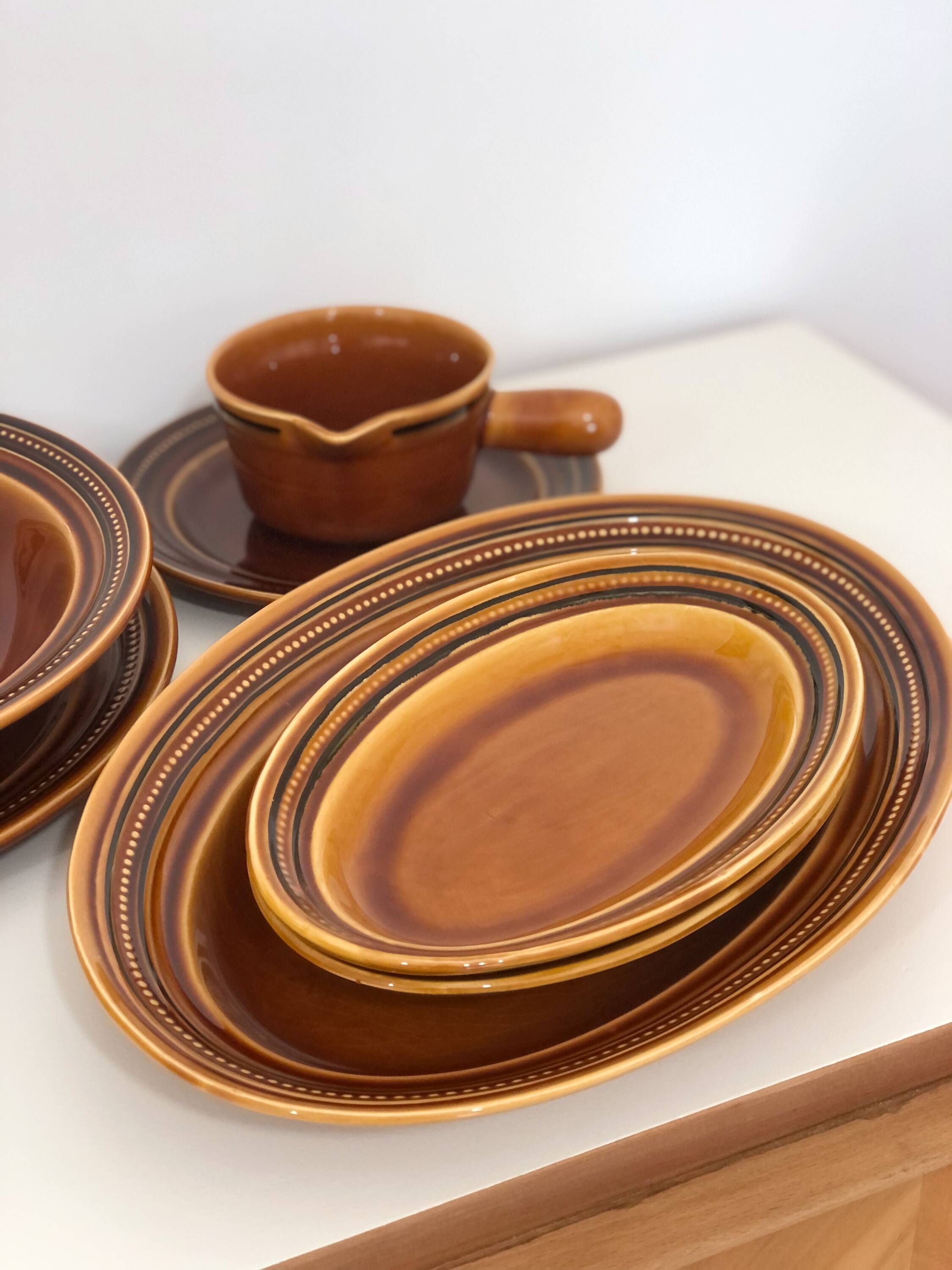 St Amand stoneware dinner service