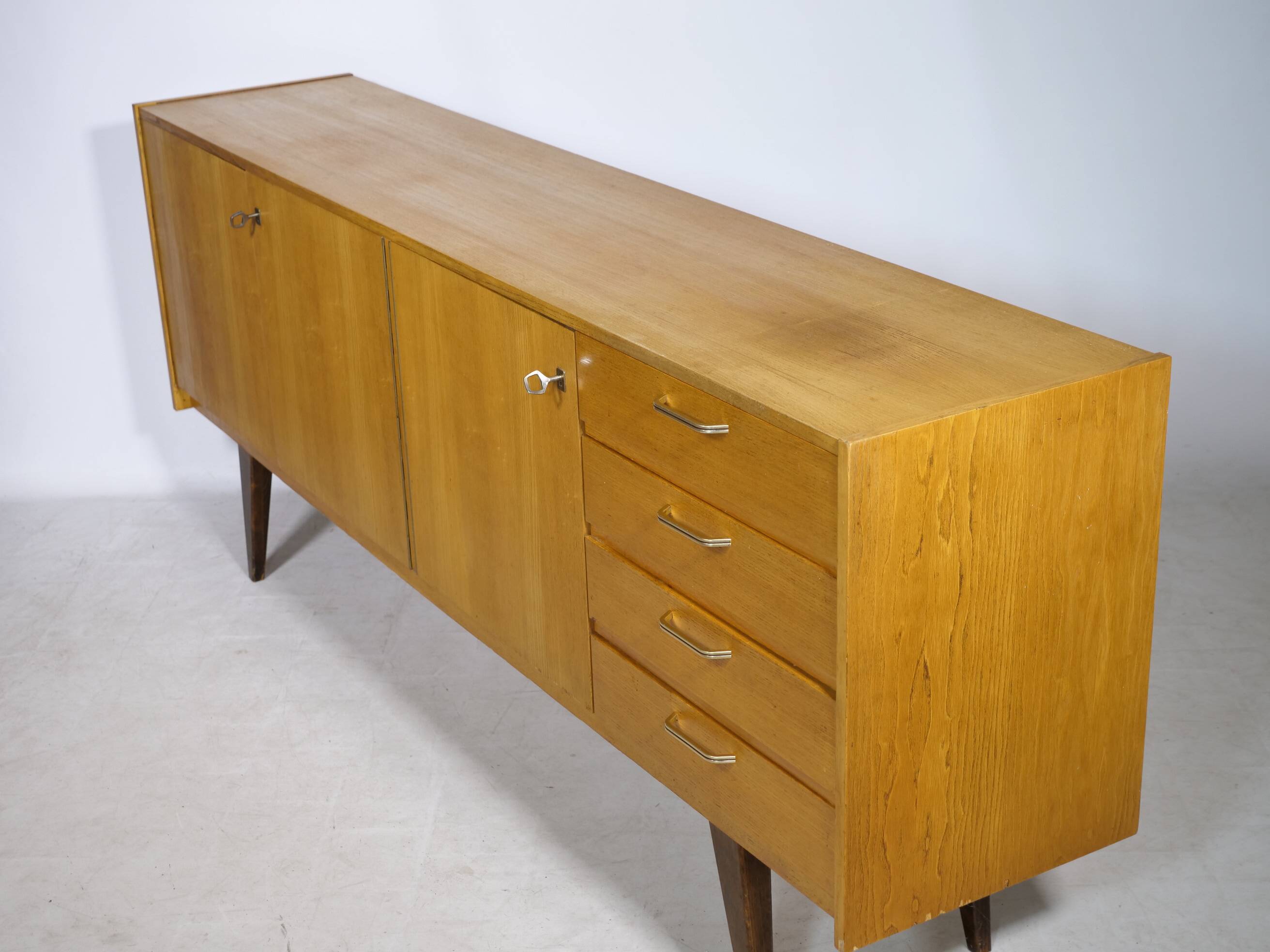 Mid-Century Vintage Oak Sideboard, 1960s