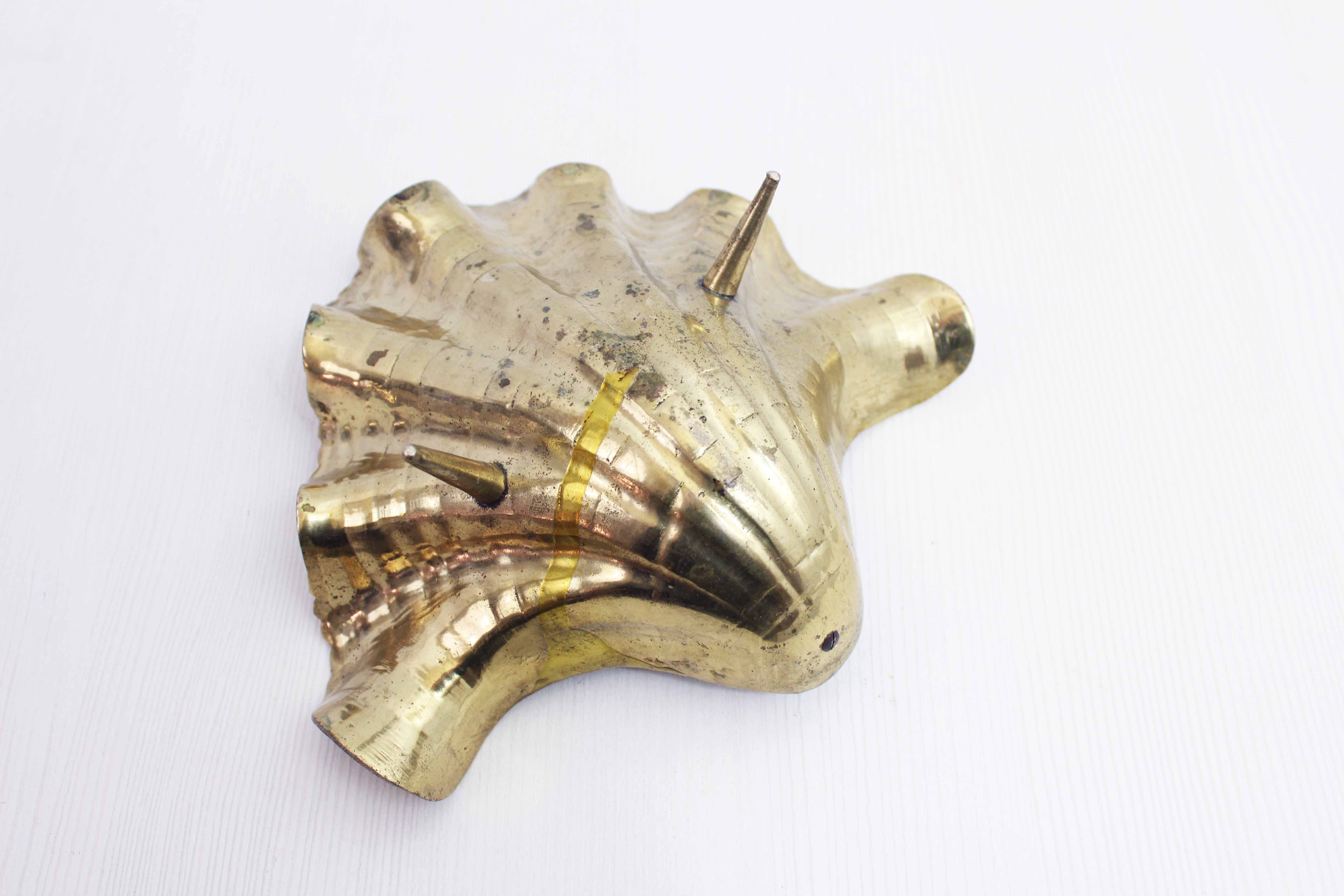 Empty brass "shell" pocket