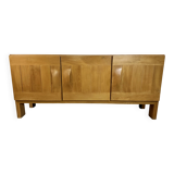 Massive oiled elm enfilade maison regain 1970