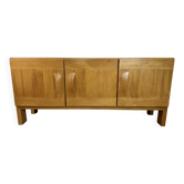 Massive oiled elm enfilade maison regain 1970