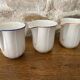 Lot of 3 Badonviller and K&G Lunéville creamers