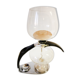Cafetière Cona  à dépression modele C 8 à 10 tasses, chrome, verre et bakelite