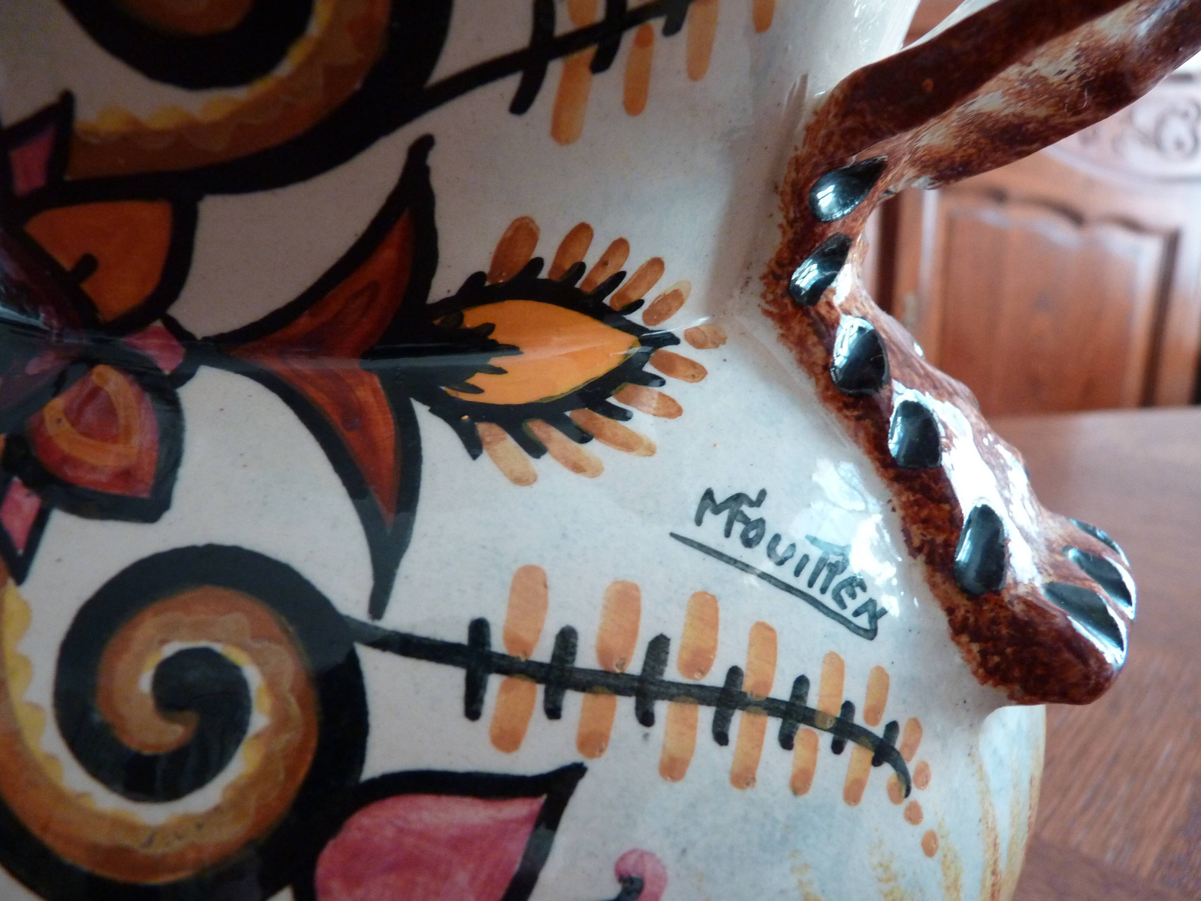 Ceramic vase by Paul Fouillen