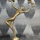 Ballerina Style Art Deco in Brass / Bronze 29cm (1920s)