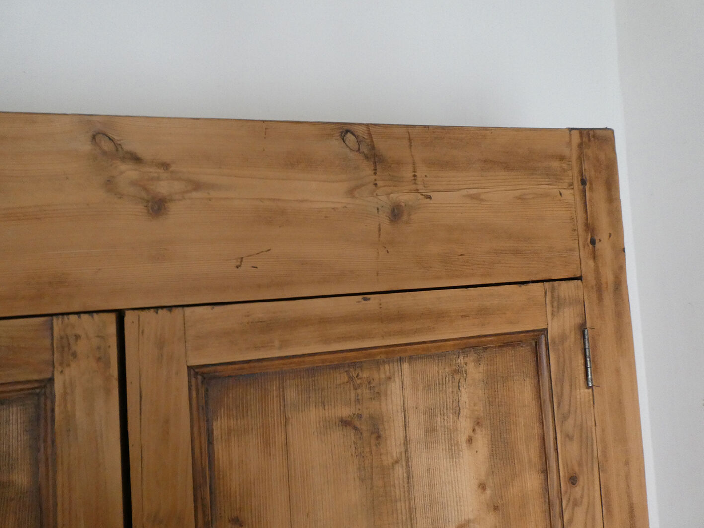 Old solid wooden cabinet