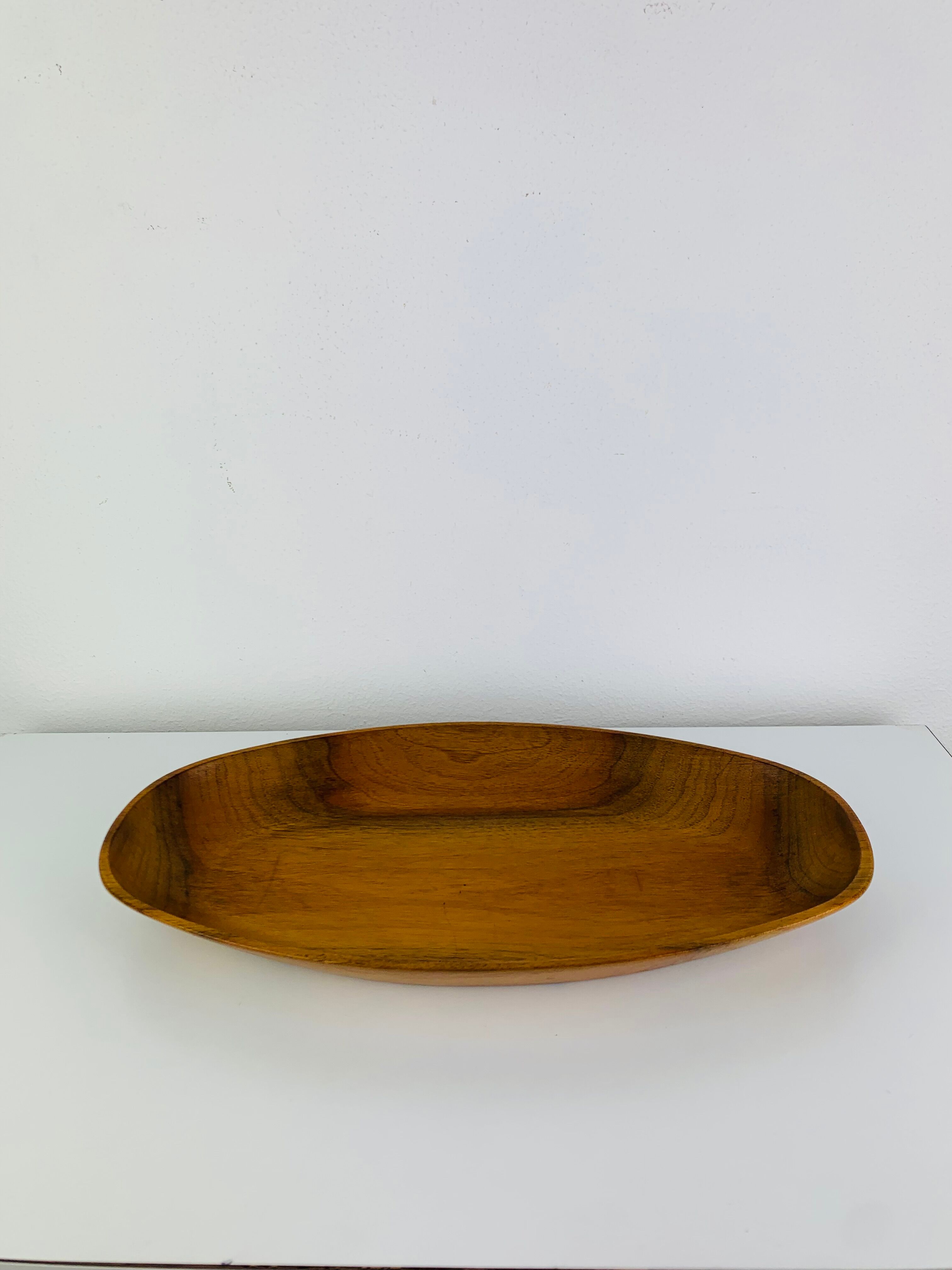 Vide poche scandinave teck, années 60