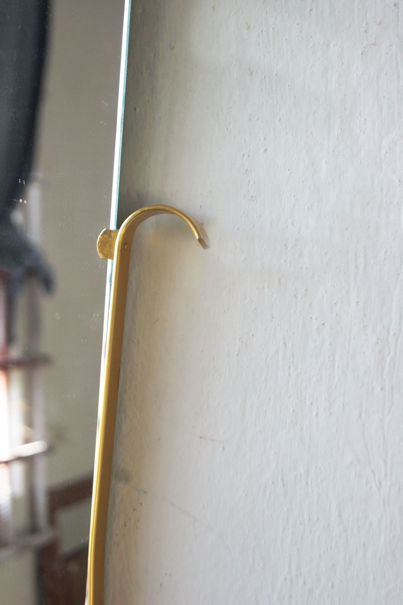 Mid-century rockabilly mirror, 1950s