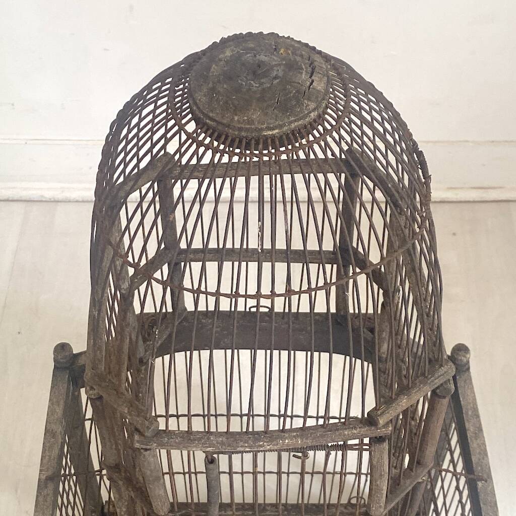 Vintage birdcage from the 1900s