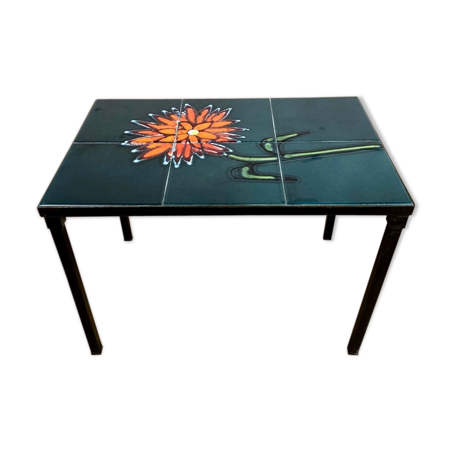 Ceramic side table from the 70s