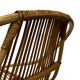 Ensemble vintage de 4 fauteuils club en rotin Rohe Noordwolde 1960