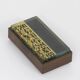 Erwin Burger wood box with crystal lid, Burger Kunstglas, 1950s