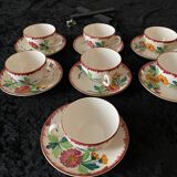 Flowery cups and cups