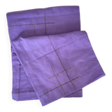 Old days embroidery tablecloth - 150x150cm - cotton