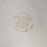 Vintage porcelain vase from the virebent factory