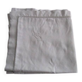 Antique embroidered/monogrammed pillowcase: 67x67cm