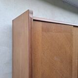 Vintage wardrobe with compass feet