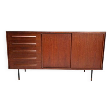 Enfilade danoise en bois, années 1960