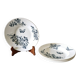 4 antique deep plates model Jasmin Badonviller