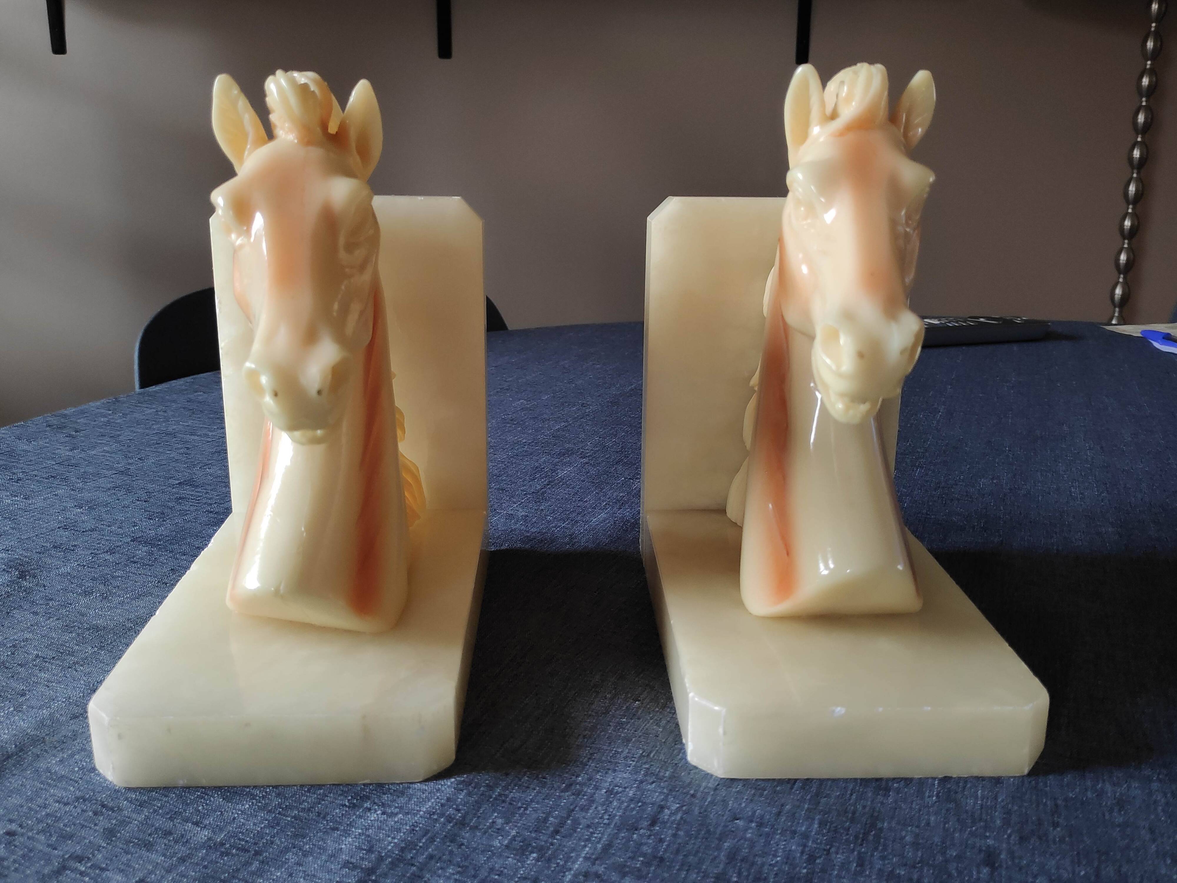 Serre-livres chevaux