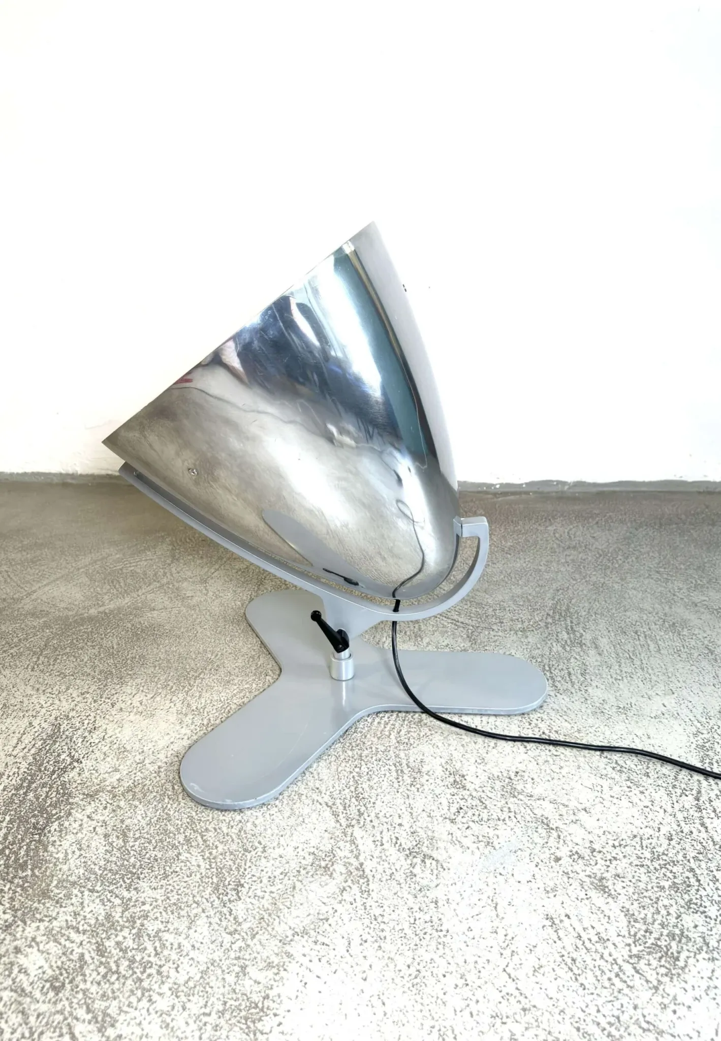Faro 'Base 2' Floor Lamp By Hannes Wettstein For Pallucco, Italy, 1980S