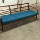 Scandinavian sofa 3 places in teak 1960 restored
