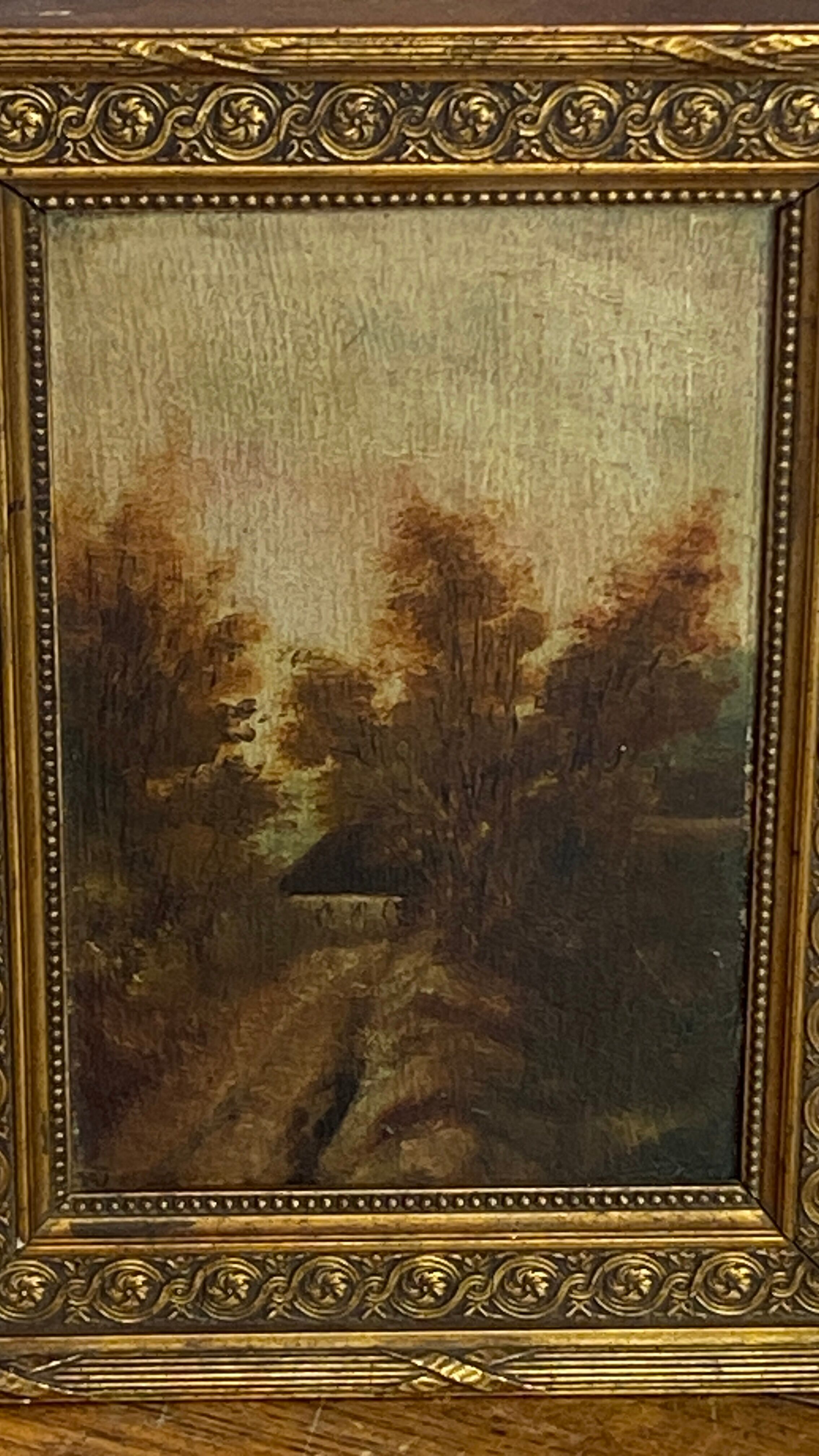 Wood painting