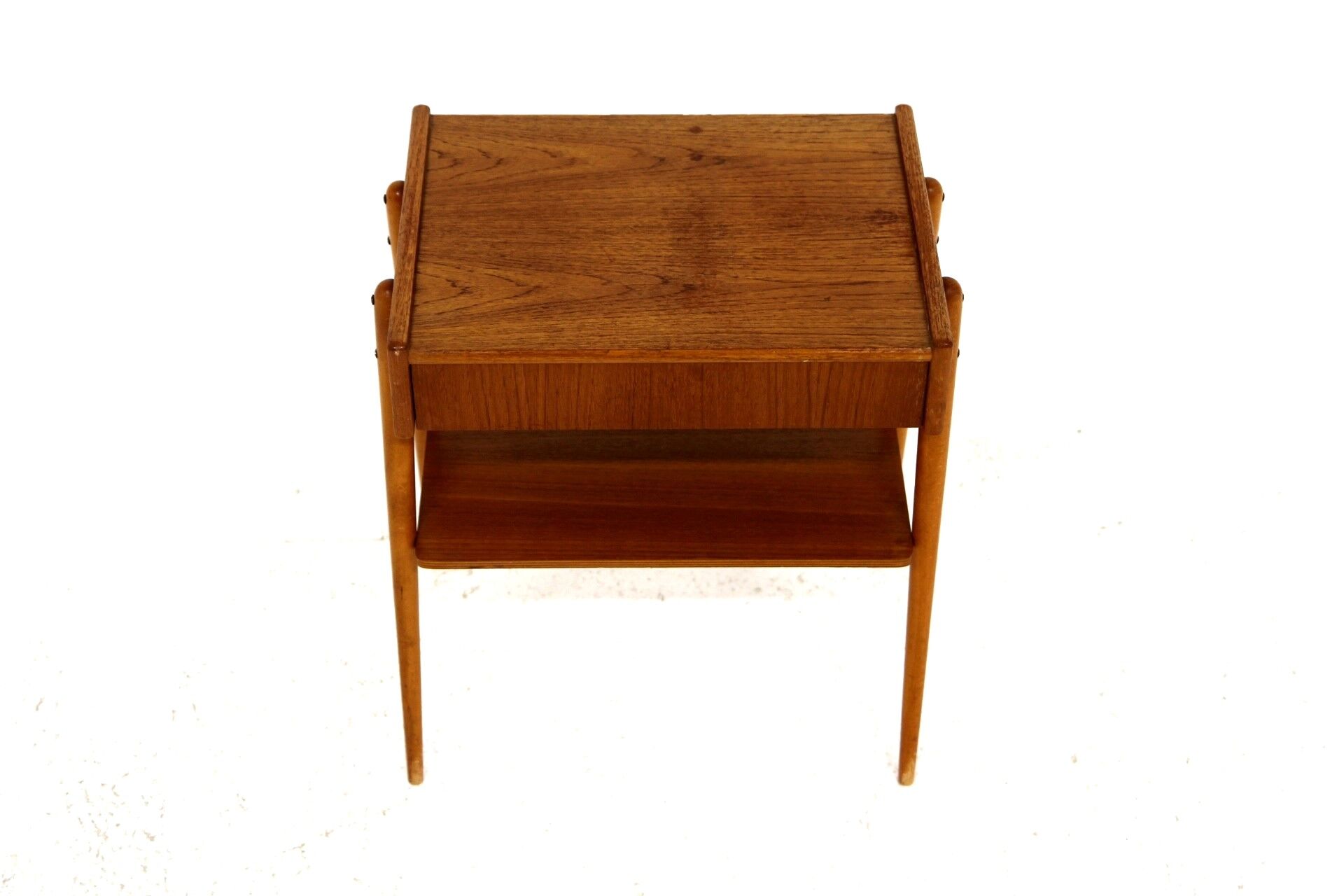 Teak bedside table, Carlström, Sweden, 1960
