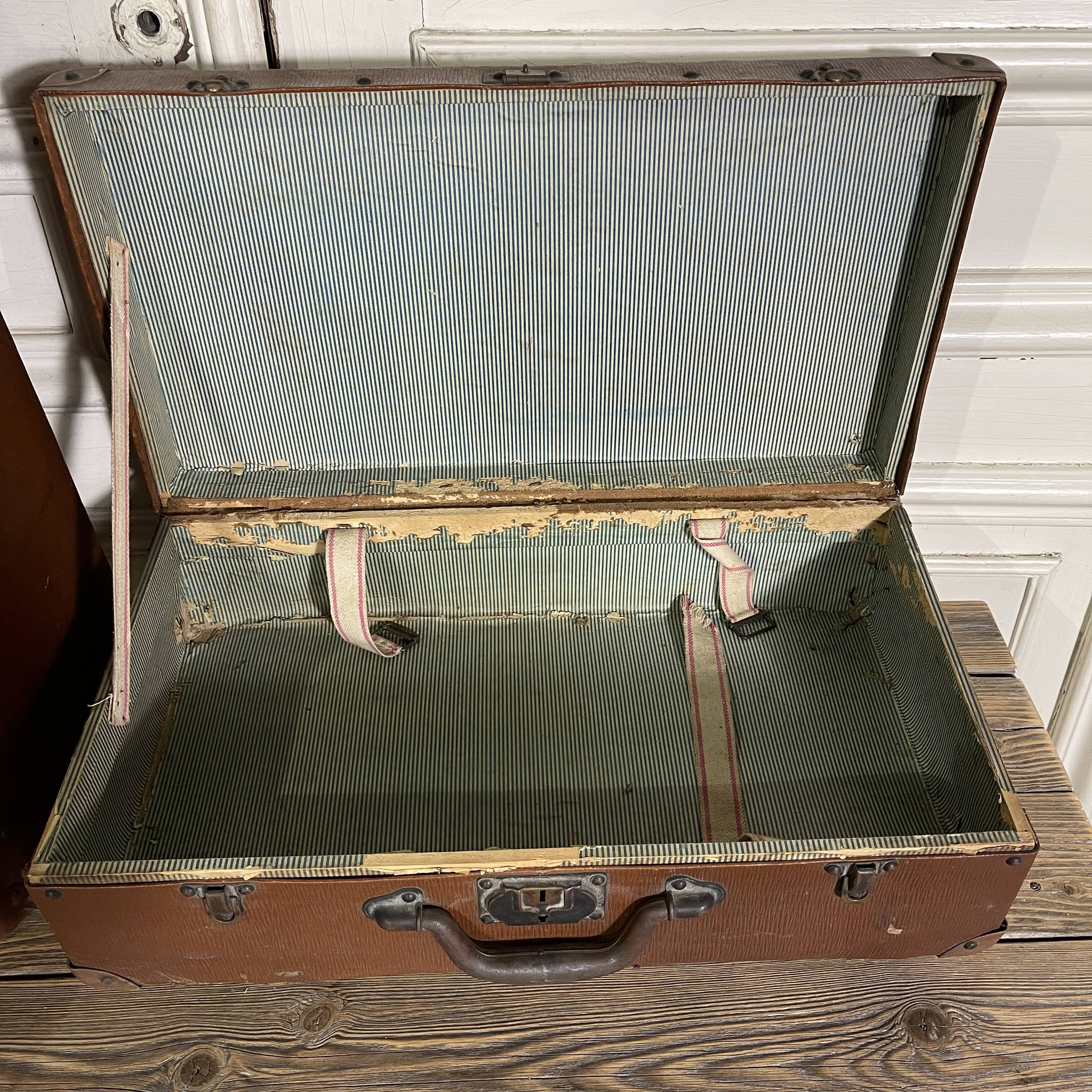 Lot 2 valises vintage