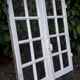 Old oak window H96.9xL81cm small panes