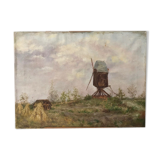 Flemish landscape painting