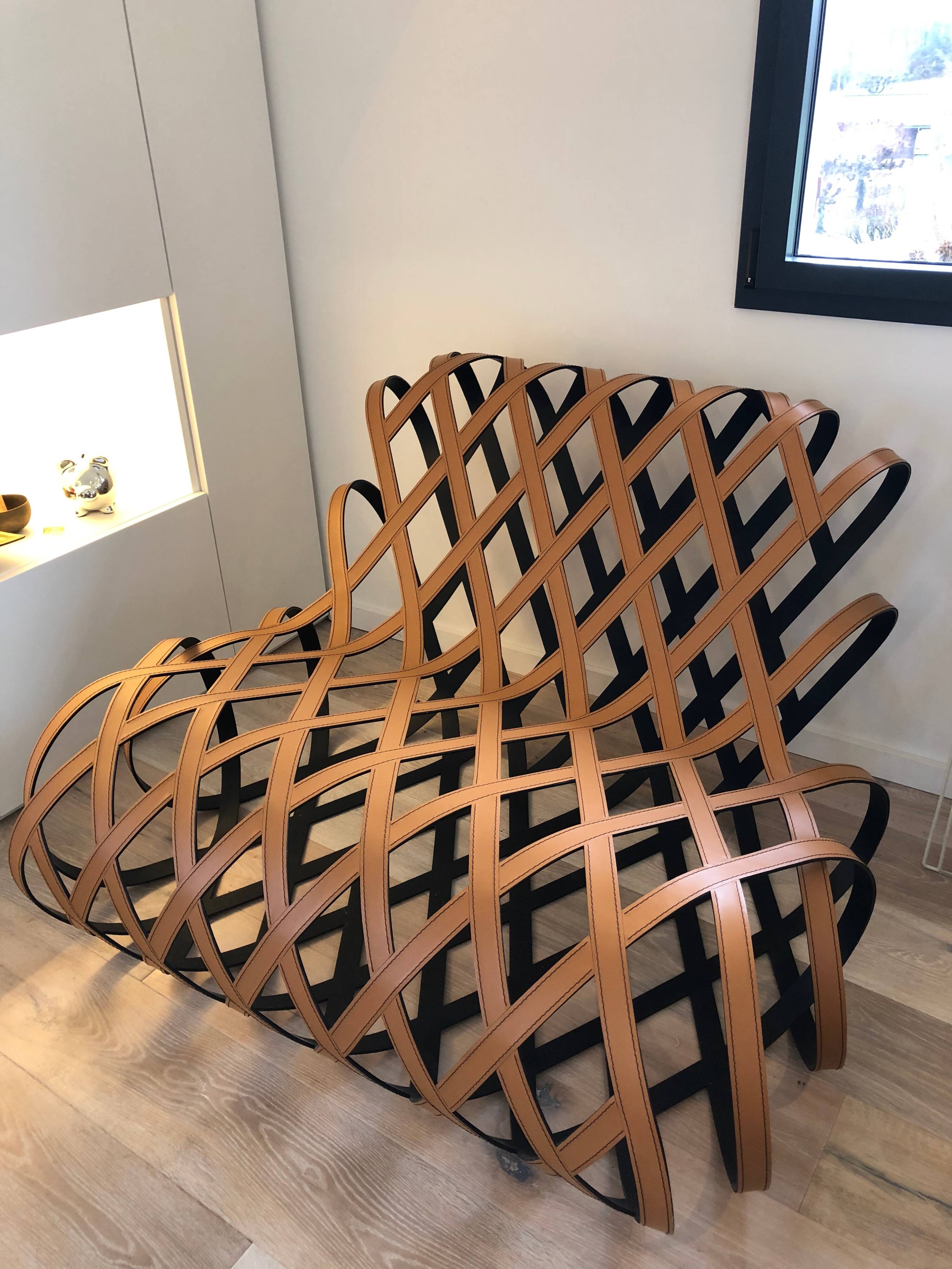 Designer armchair, a real piece of art