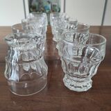 Vintage faceted glasses