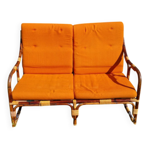 Banquette en bambou 2 - places