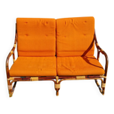 Banquette en bambou 2 places