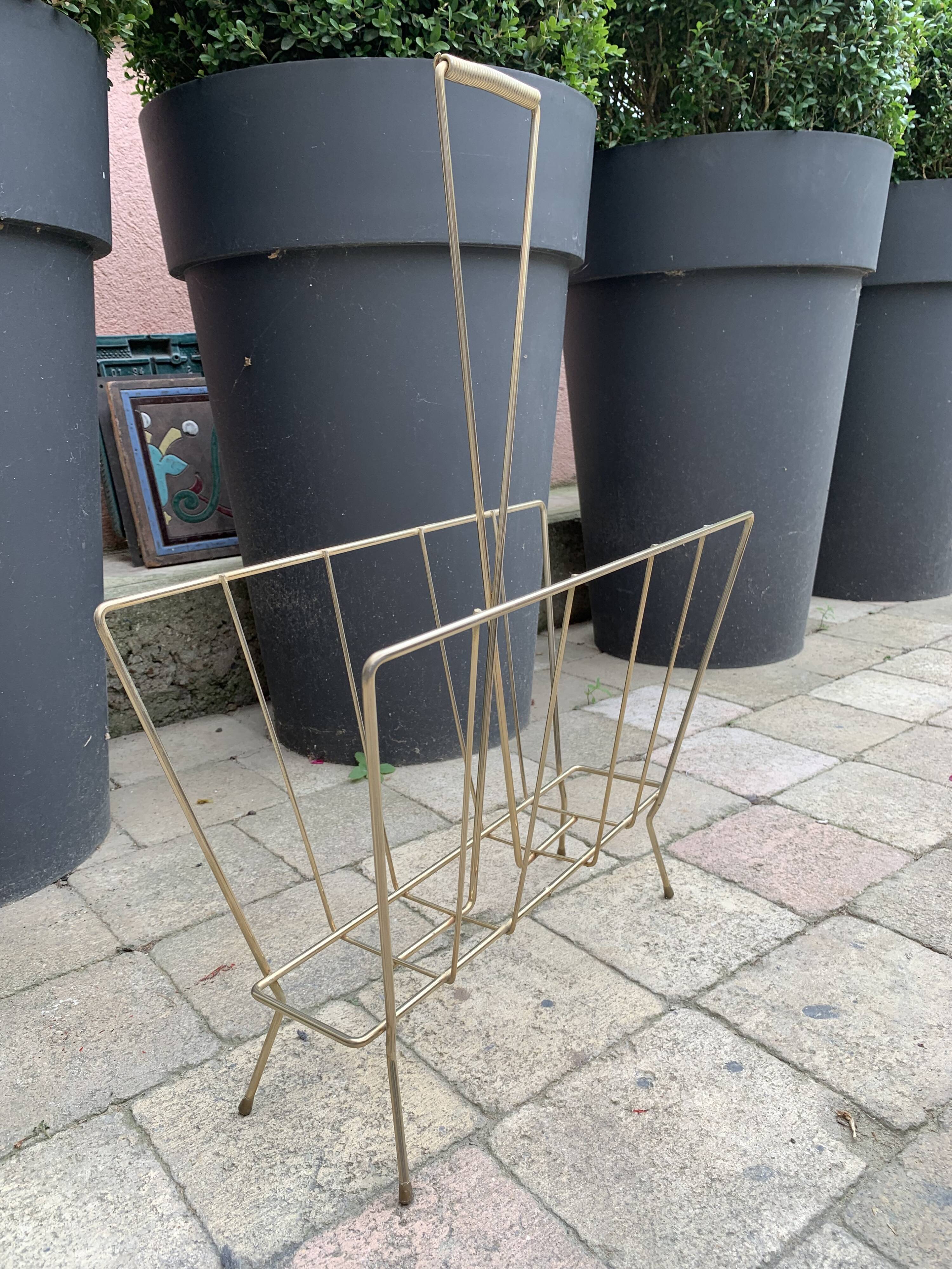 Vintage magazine rack