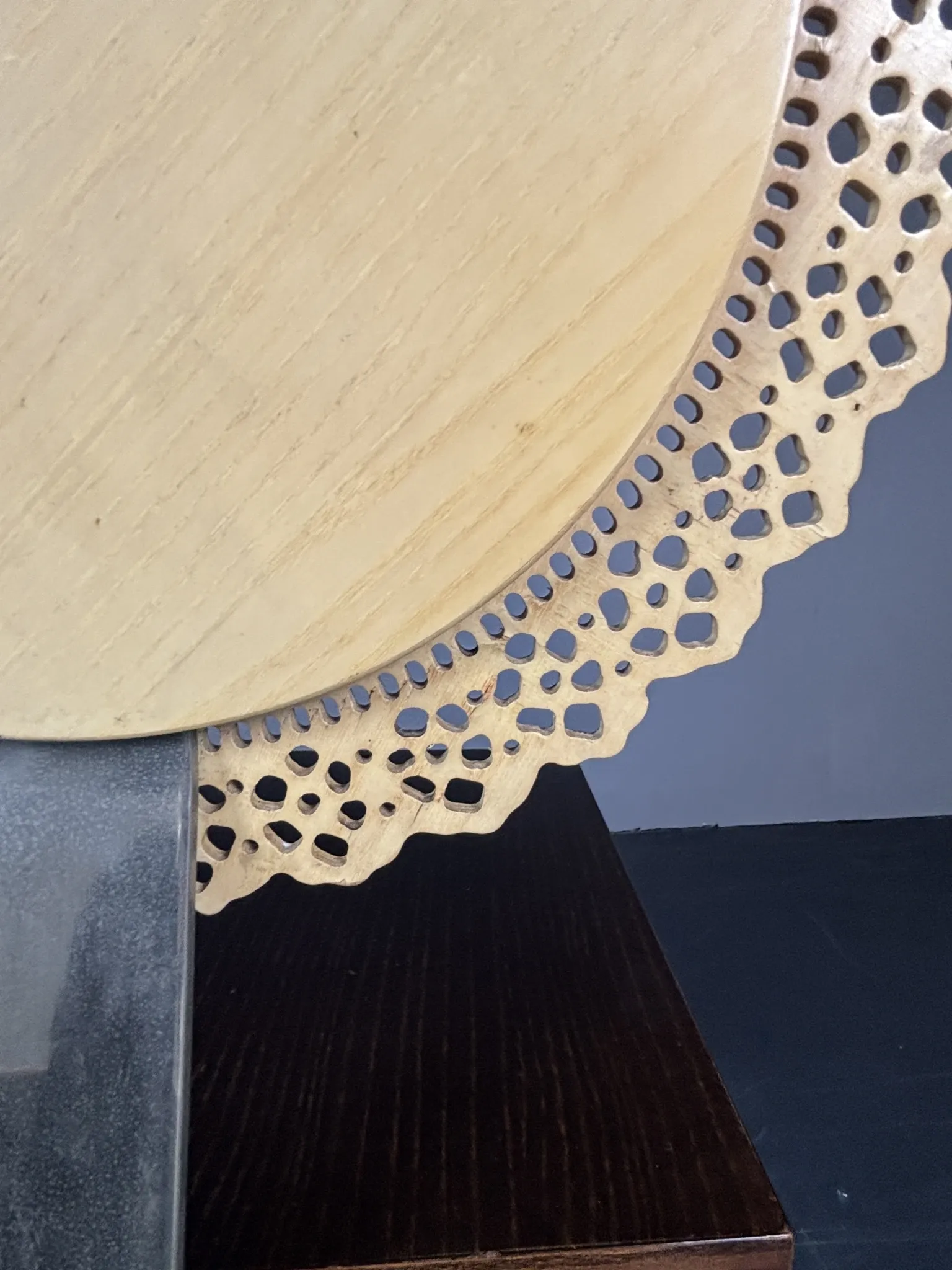 Sculptural Italian Tatlim side chair dining chair by Marco Mencacci 1990s