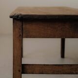 Farm table in solid wood – Auvergne, around 1900