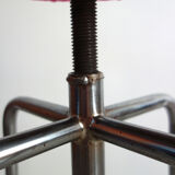 Vintage industrial screw stool