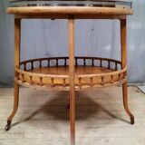 English oval tea table